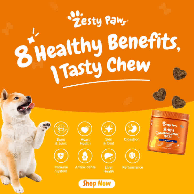Zesty Paws - Multivitaminico Para Perros 8 en 1