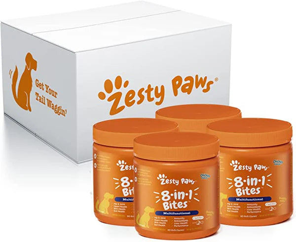 Zesty Paws - Multivitaminico Para Perros 8 en 1