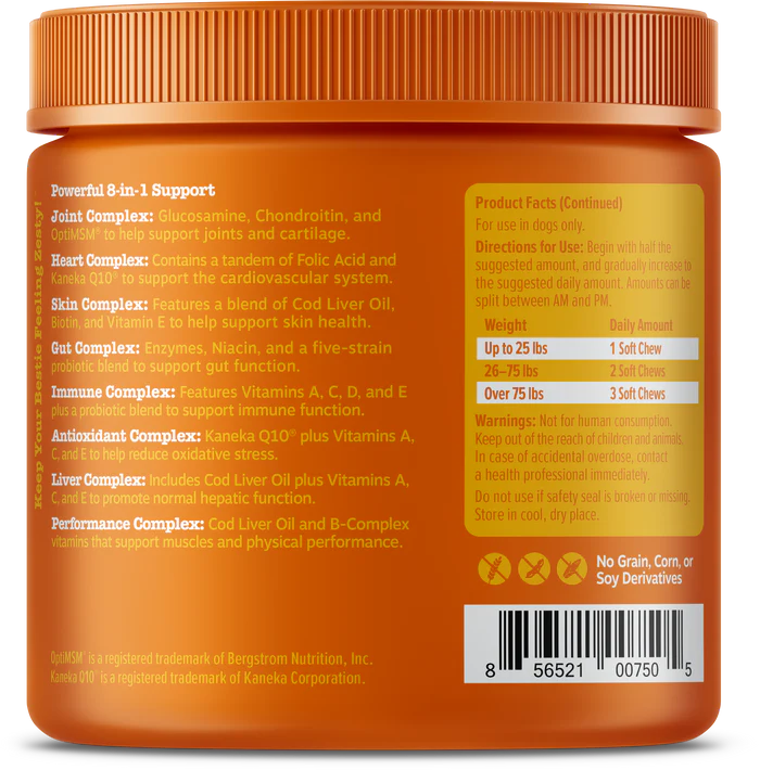 Zesty Paws - Multivitaminico Para Perros 8 en 1