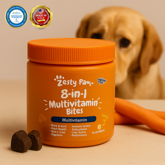 Zesty Paws - Multivitaminico Para Perros 8 en 1